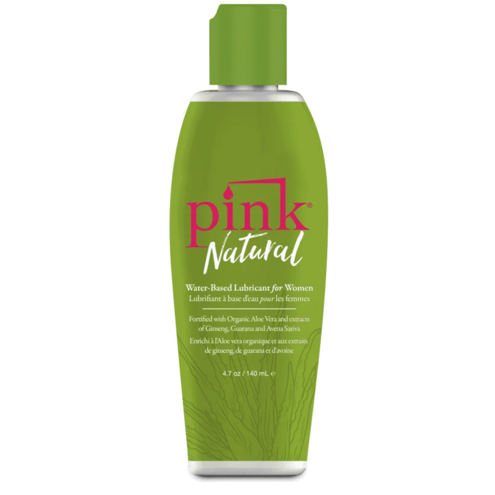 PINK NATURAL WATER BASED LUBRIFIANT 4.7OZ