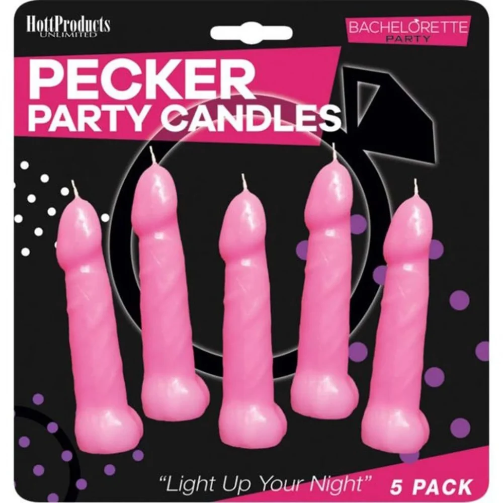 Pecker Party Candles