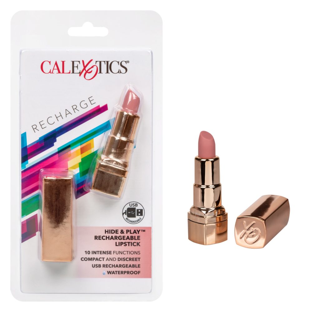 Hide & Play™ Rechargeable Lipstick - Nude