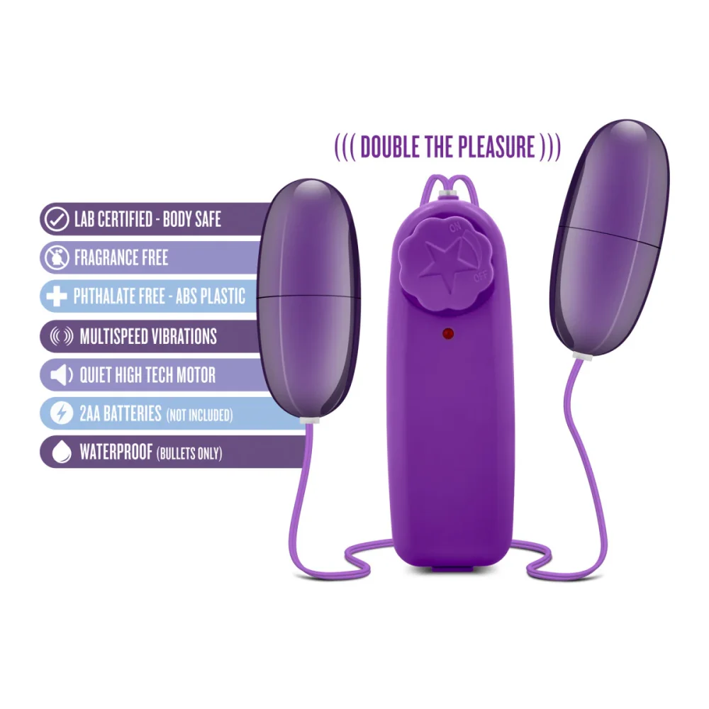 B Yours By Blush® | Double Pop Egg 2-Inch Vibrating Egg – Image 6