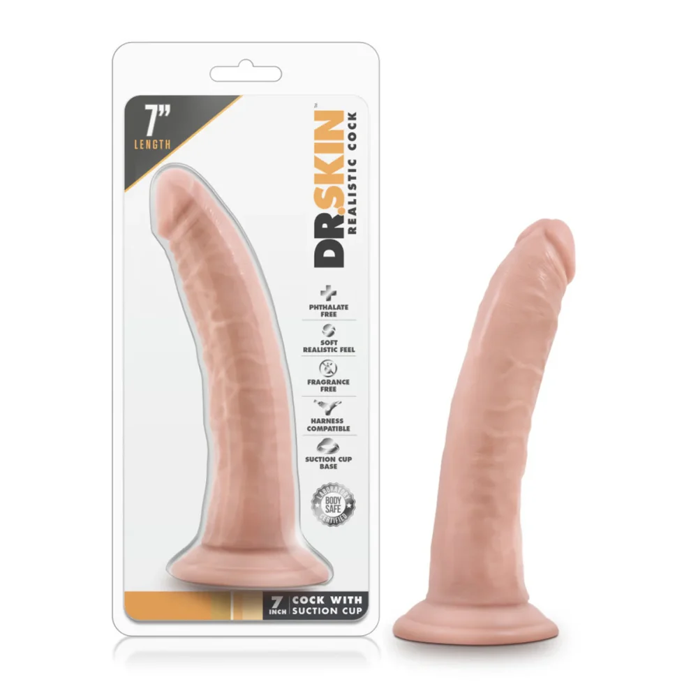 Dr. Skin - 7 Inch Cock With Suction Cup