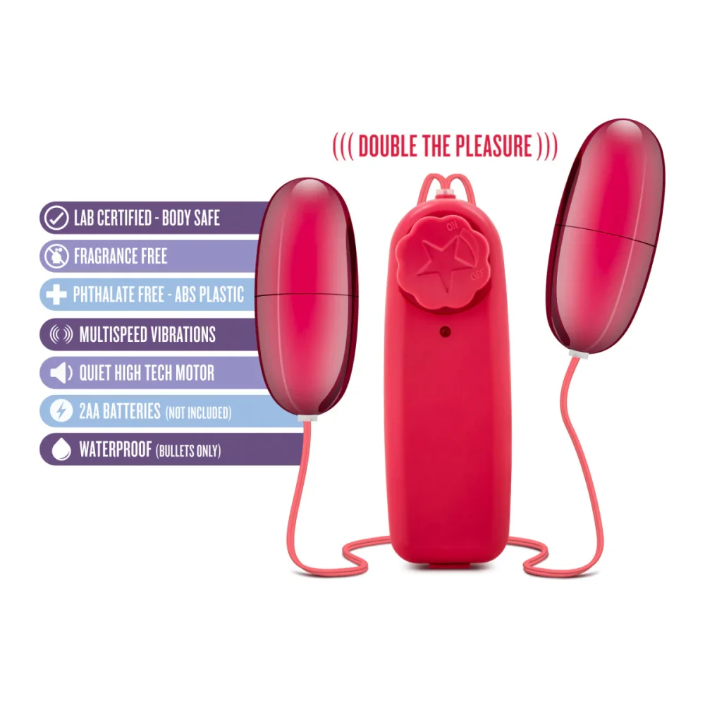 B Yours By Blush® | Double Pop Egg 2-Inch Vibrating Egg – Image 2
