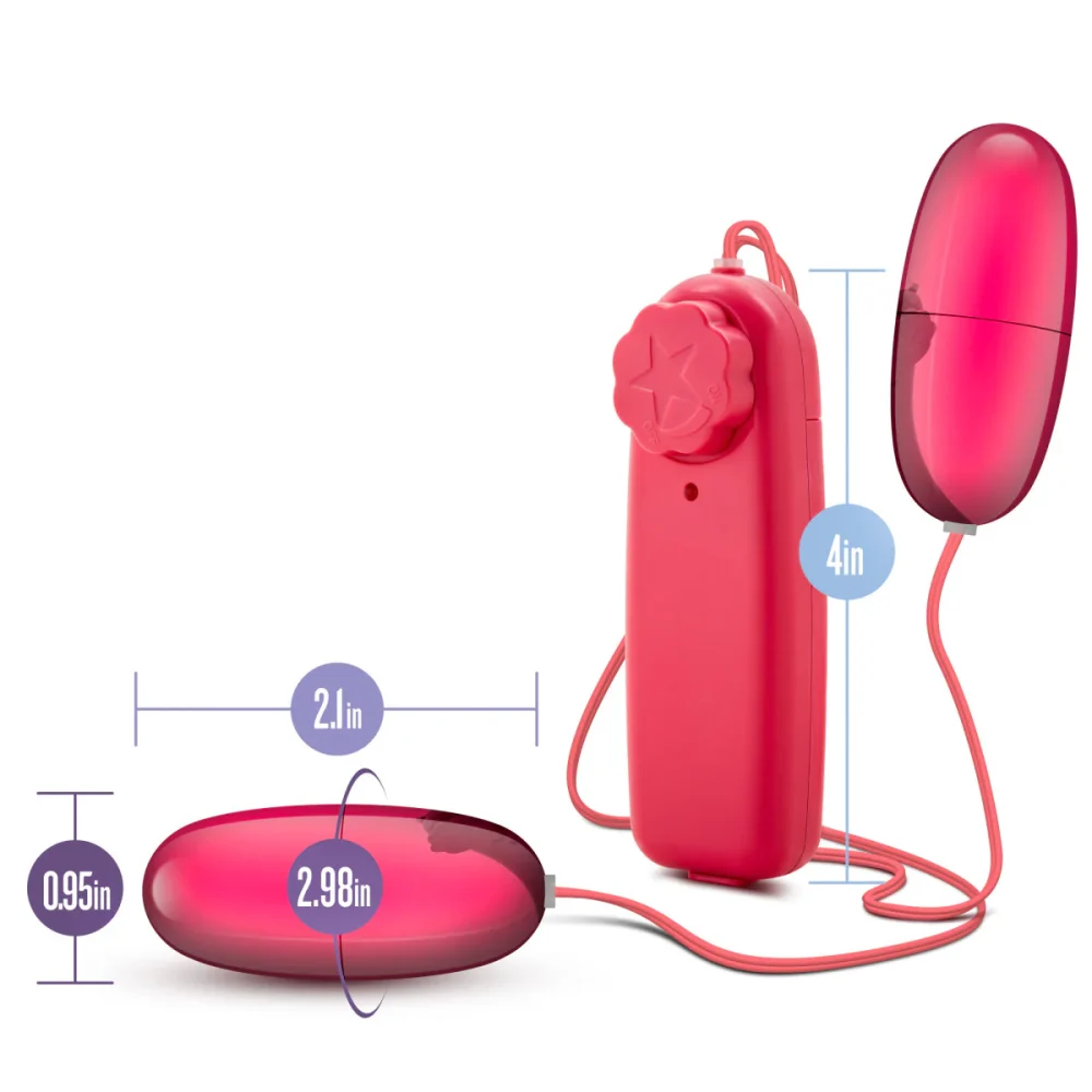 B Yours By Blush® | Double Pop Egg 2-Inch Vibrating Egg – Image 3