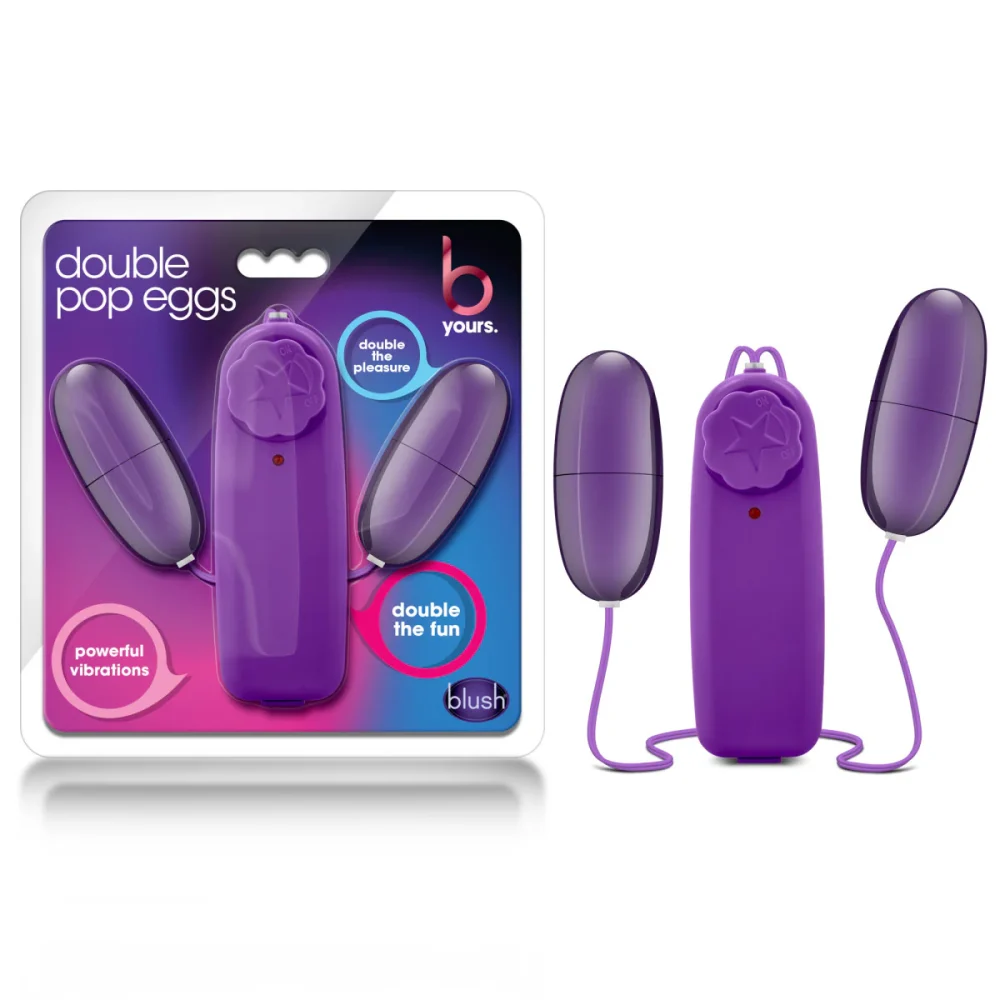 B Yours By Blush® | Double Pop Egg 2-Inch Vibrating Egg – Image 5
