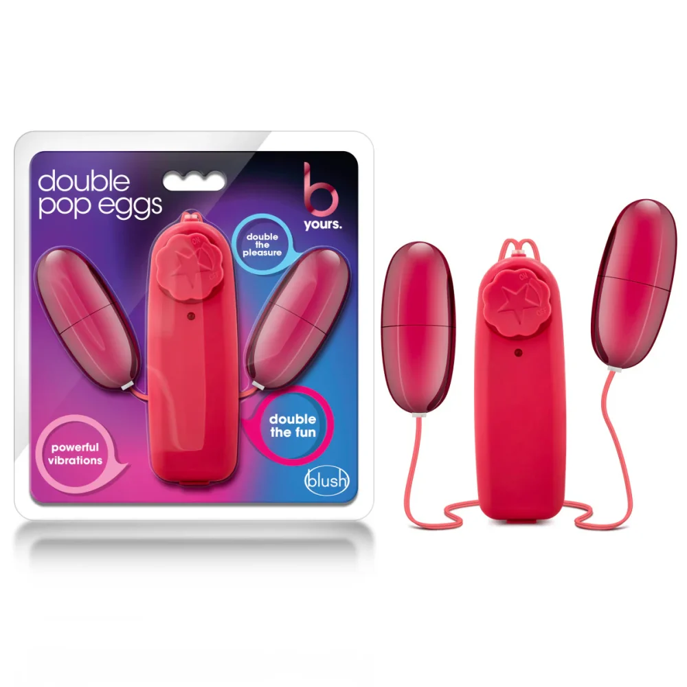 B Yours By Blush® | Double Pop Egg 2-Inch Vibrating Egg