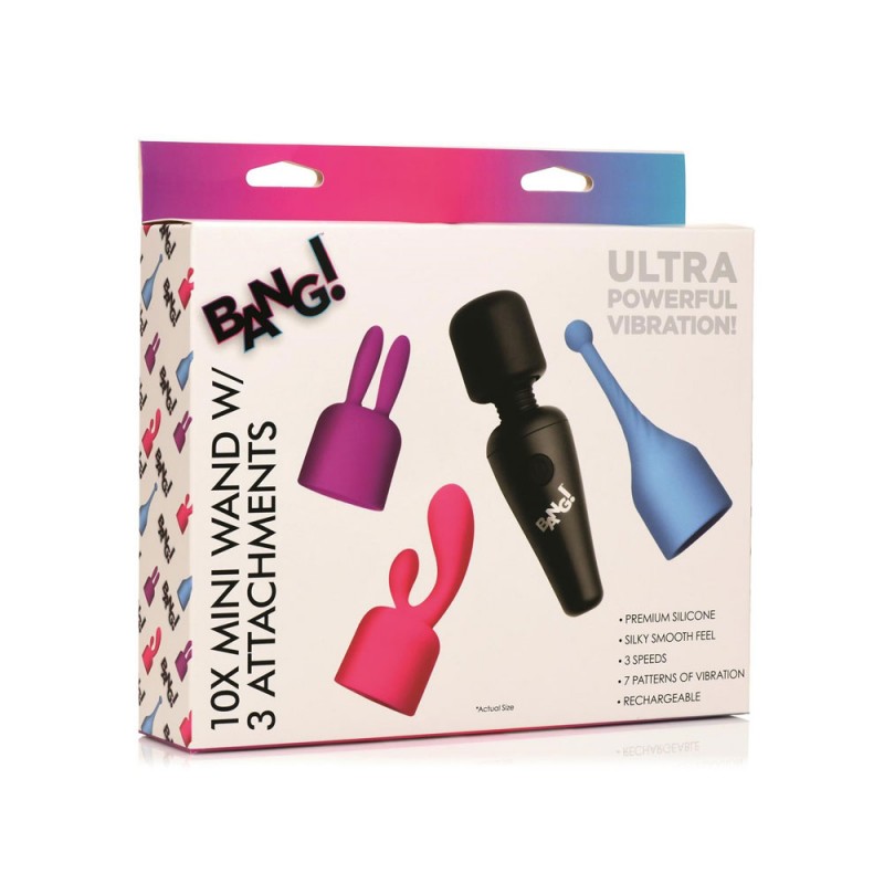 Bang Mini Wand with 3 Attachments