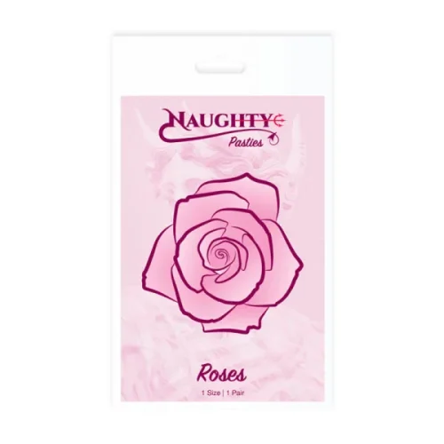 Naughty Glossy – Rose Nipple Pasties