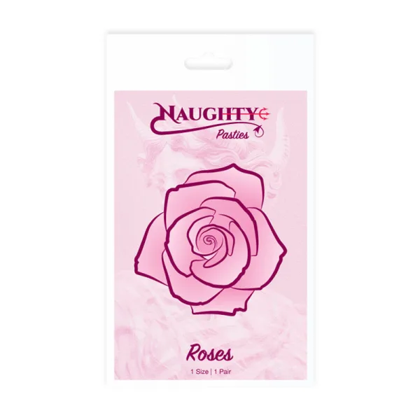 Naughty Glossy – Rose Nipple Pasties