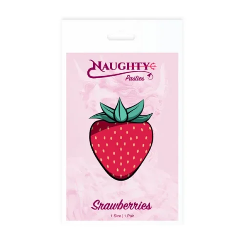 Naughty Glossy – Strawberry Nipple Pasties