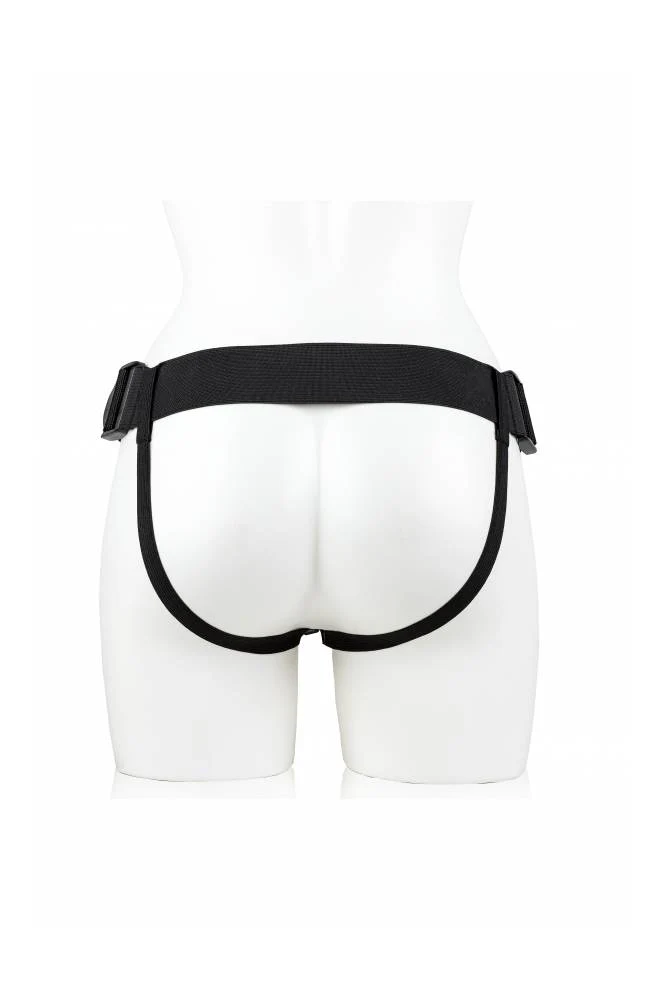 RealRock - Hollow Strap-On - 6 inch - Beige – Image 7