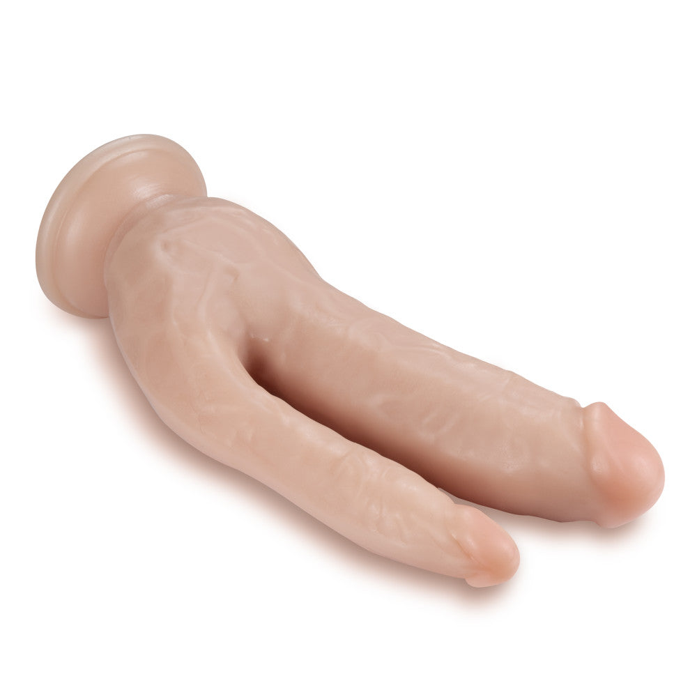 Dr. Skin | Vanilla 8-Inch Long Double Penetration Cock With Suction Cup Base – Image 6