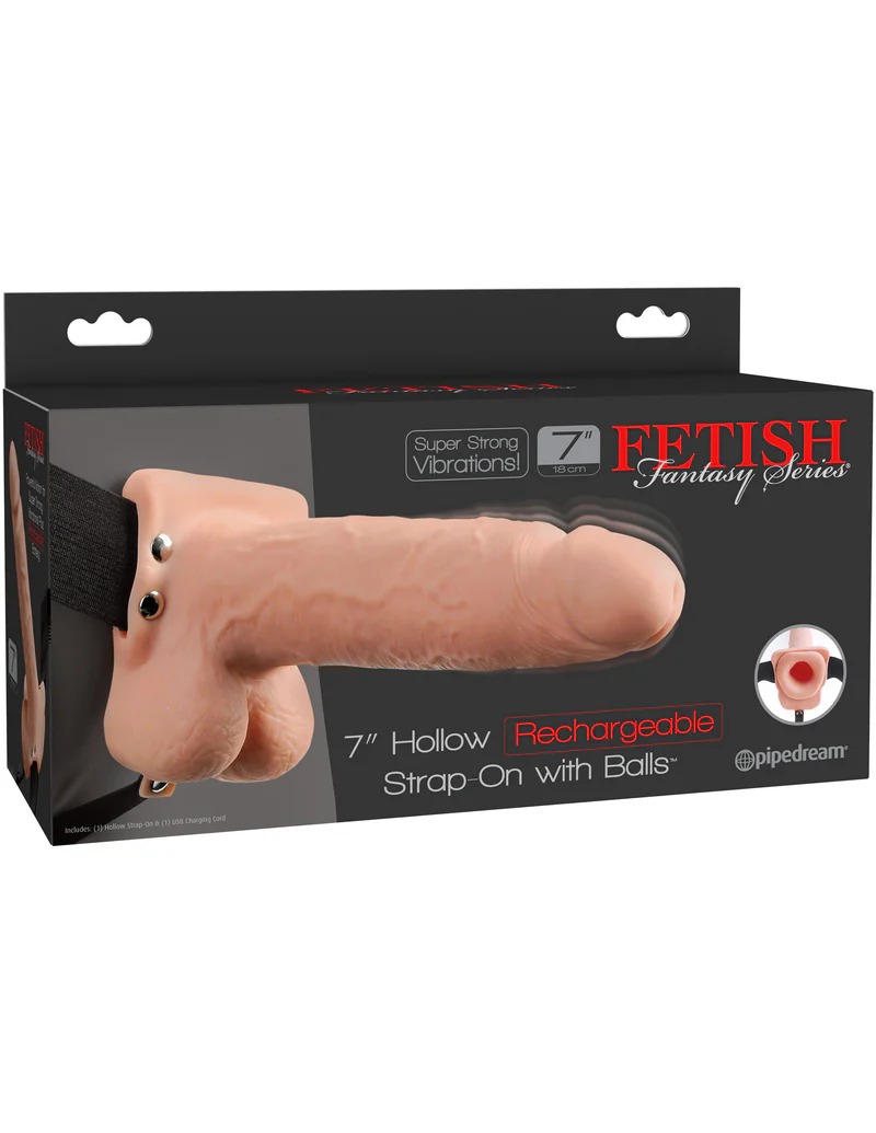 Fetish Fantasy Series - Vibrating Hollow Strap-On – Image 9