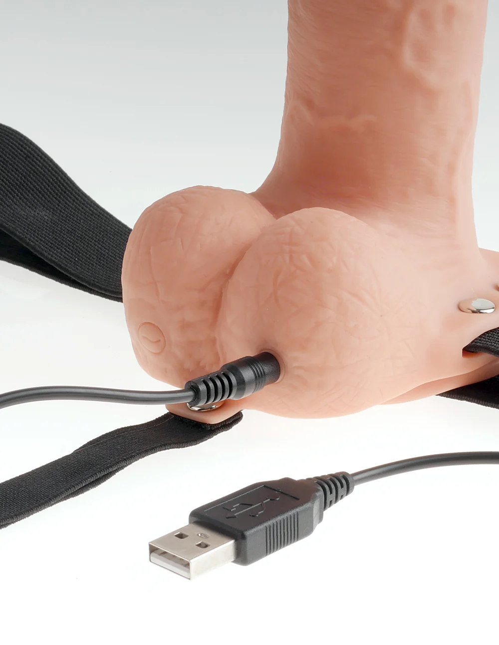 Fetish Fantasy Series - Vibrating Hollow Strap-On – Image 13