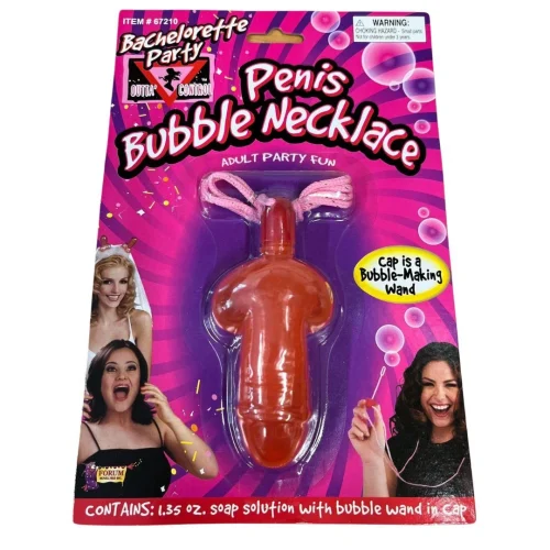 Penis Bubble Necklace