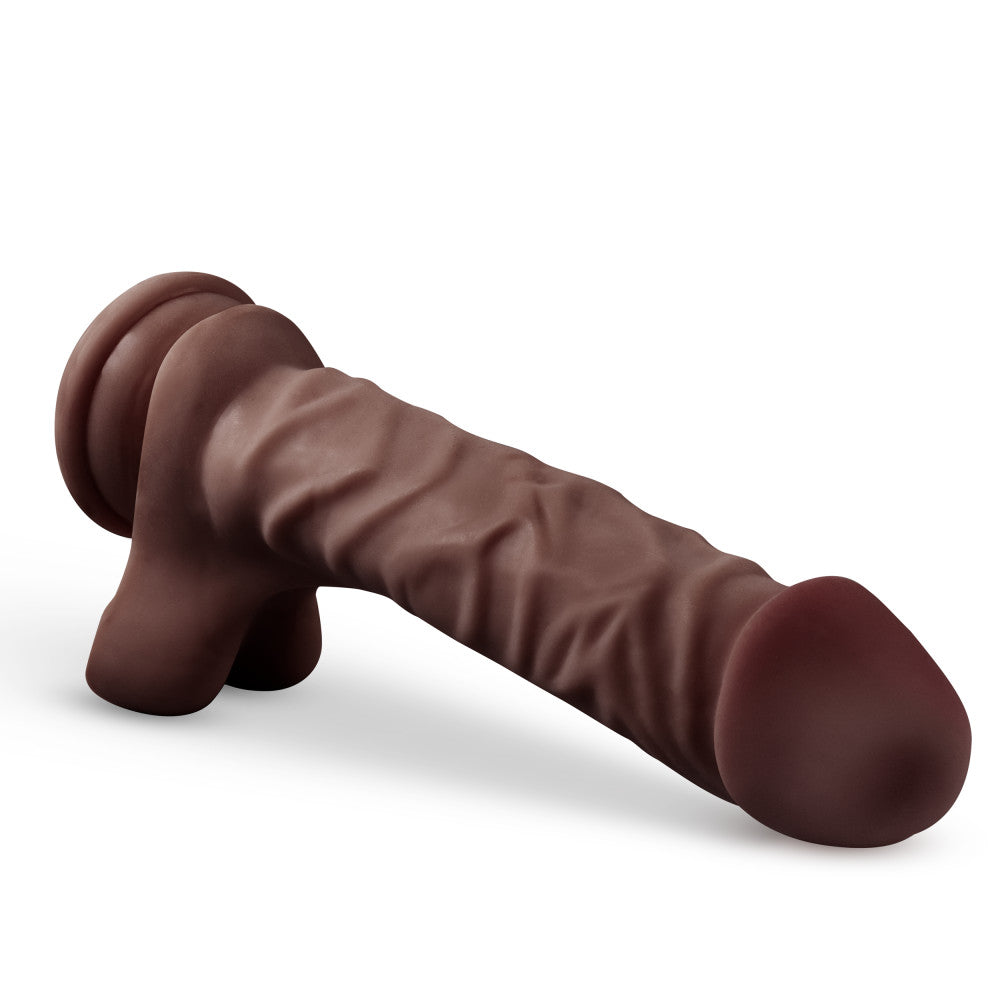 Coverboy™ | The DJ Realistic Chocolate 9-Inch Long Dildo – Image 6