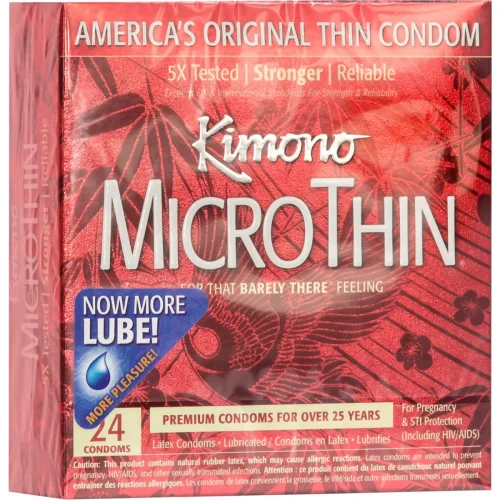 Kimono Micro Thin Condoms 24 Pack