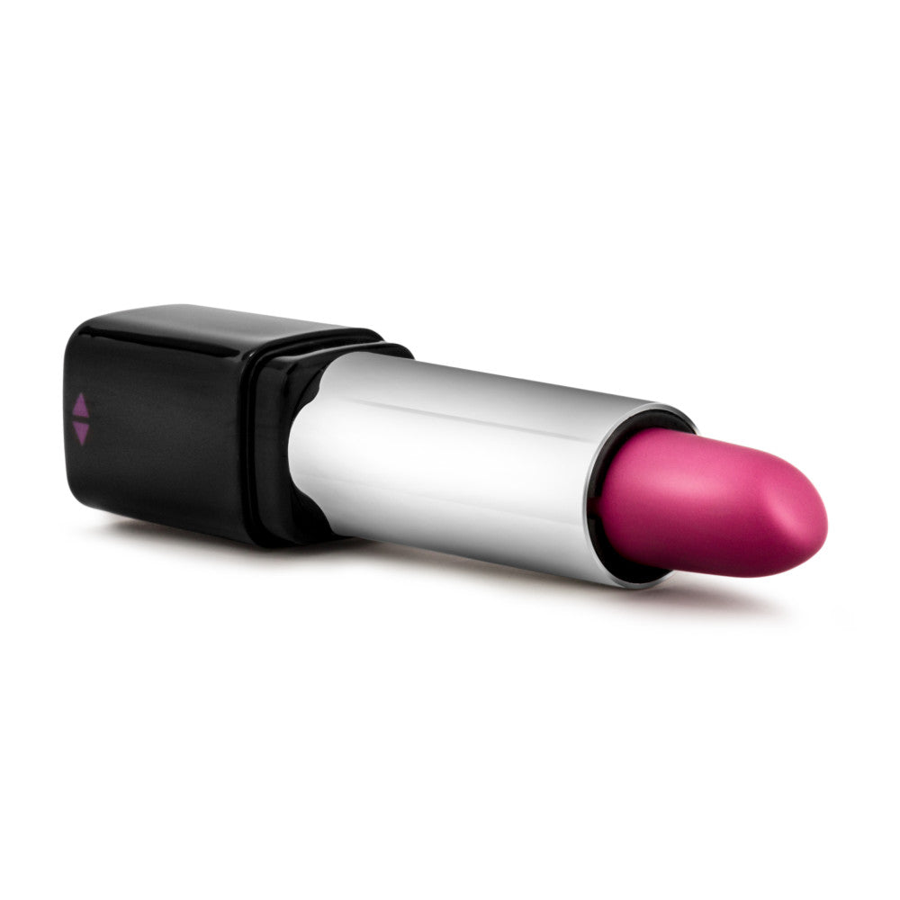 Rosé | Lipstick Vibe Black 4-Inch Vibrating Mini Vibrator – Image 6