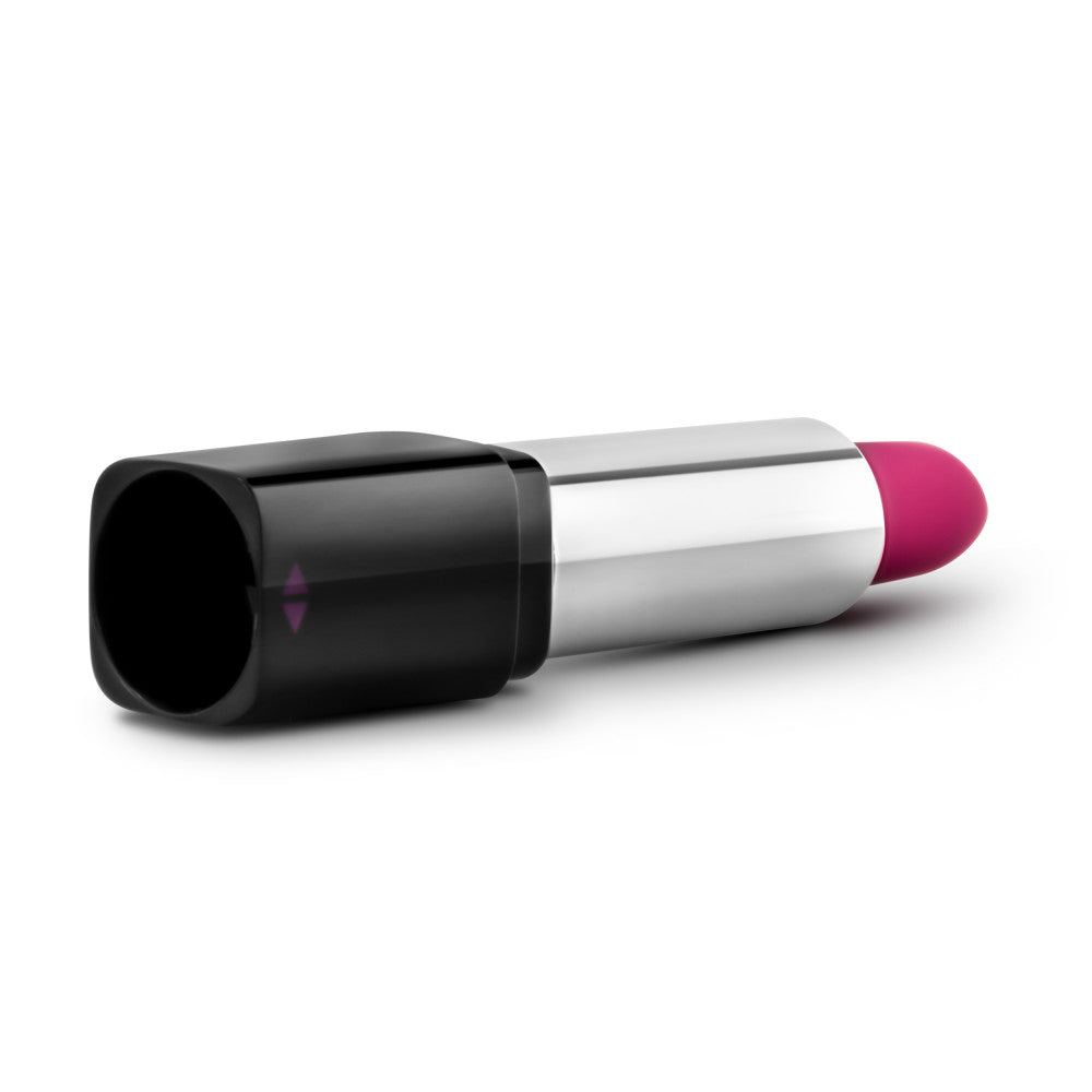 Rosé | Lipstick Vibe Black 4-Inch Vibrating Mini Vibrator – Image 5
