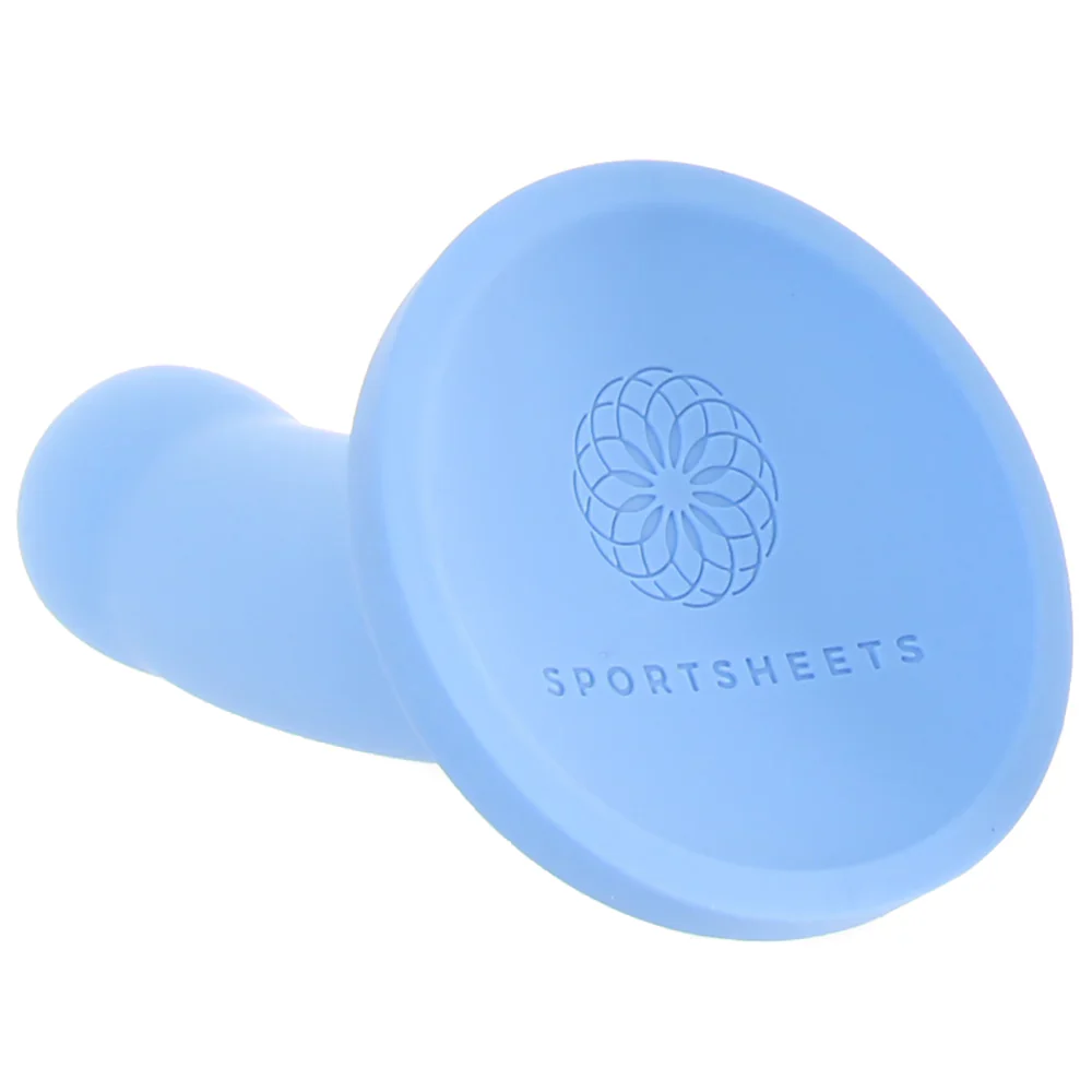 Jinx 5 Inch Silicone Dildo in Periwinkle – Image 2