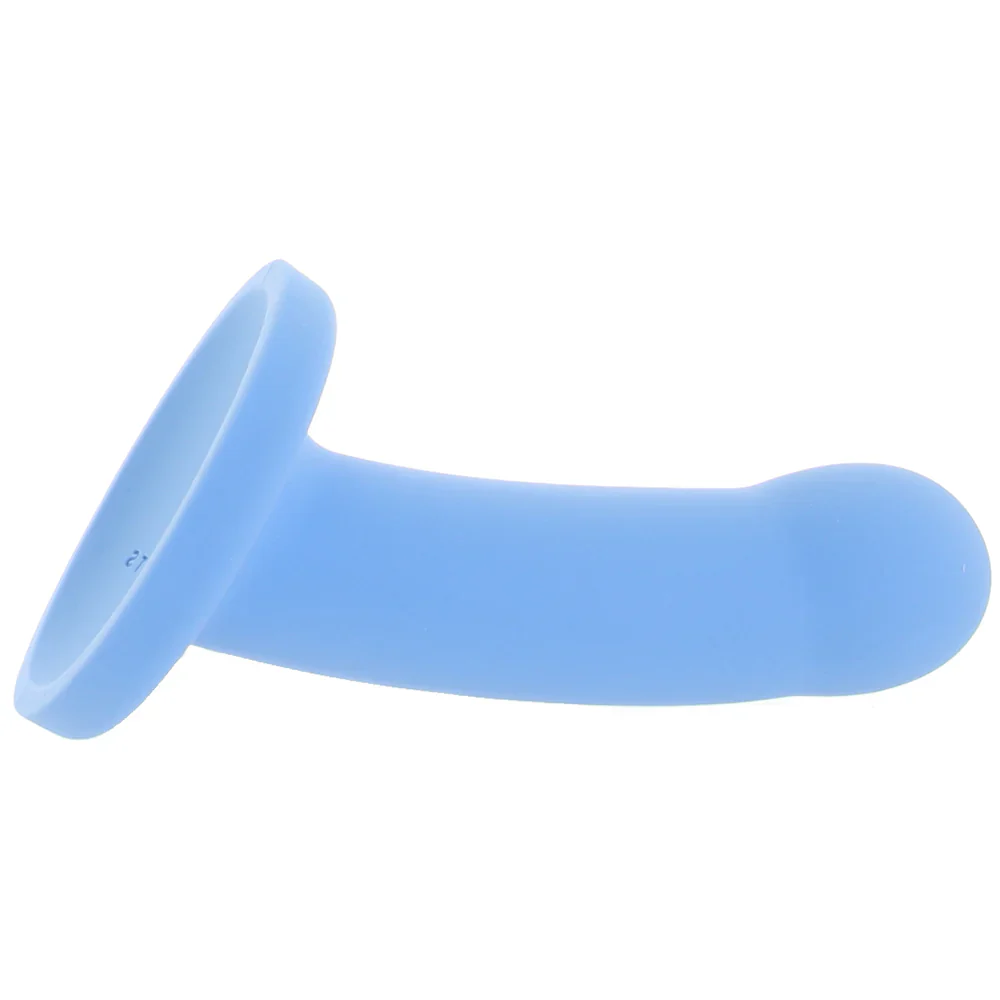 Jinx 5 Inch Silicone Dildo in Periwinkle – Image 6