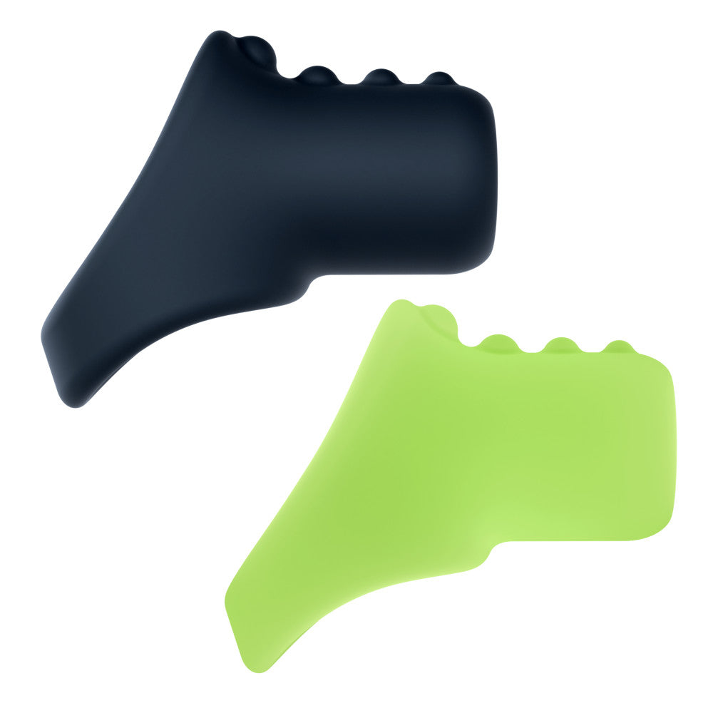 Performance Plus | Flare 2 Cocksling Set – Glow In The Dark – Platinum-Cured Liquid Silicone – In Neon – Image 7