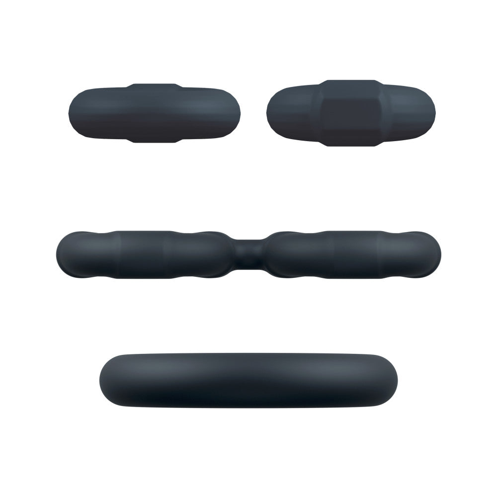 Performance Plus | Throttle 3 Piece Set Cock Ring & Ball Stretcher – Platinum-Cured Liquid Silicone – Image 7