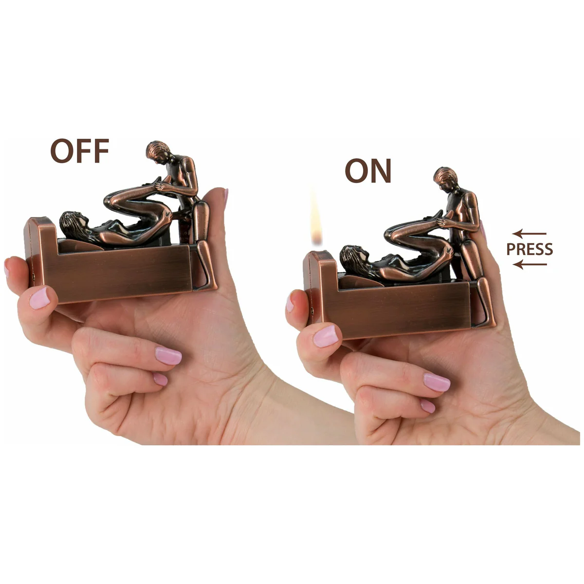 Novelty Cigar Torch Novelty Cigar Torch - Couple on Bed – Image 3