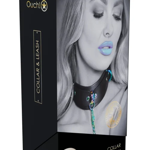 Ouch! Venice Collection - Collar with Leash