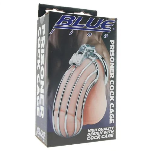Blue Line - Prisoner Cock Cage