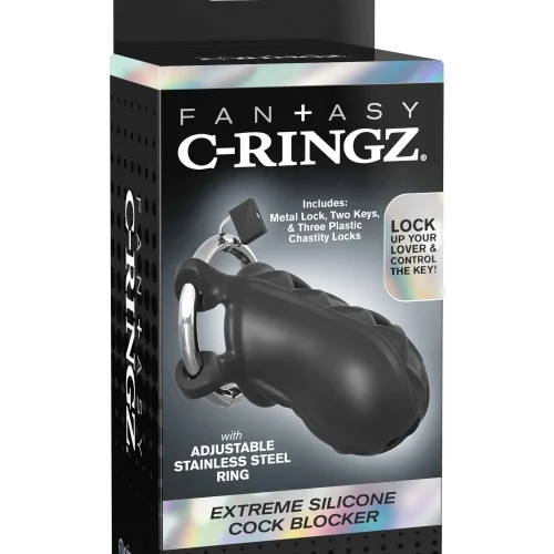 Fantasy C-Ringz - Extreme Silicone Cock Blocker