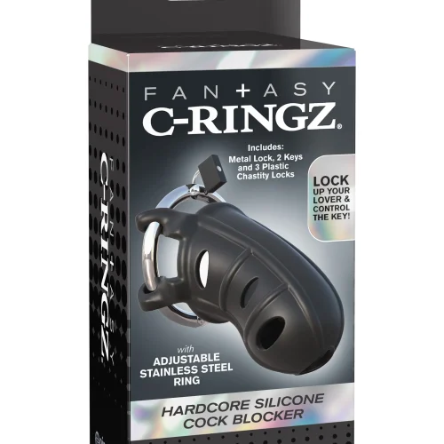 Fantasy C-Ringz - Hardcore Silicone Cock Blocker