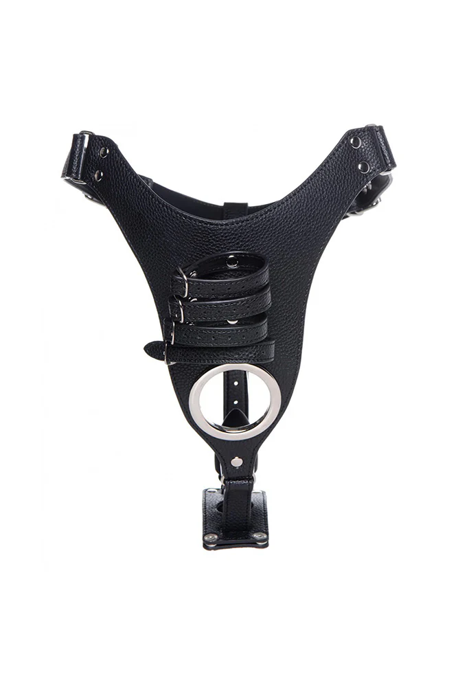 Strict - Male Chastity Harness with Silicone Anal Plug – Image 2