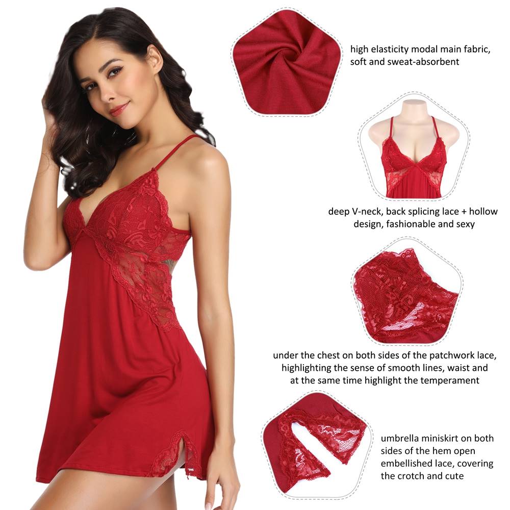 Midnight Romance Babydoll – Image 3