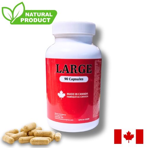 Large (N-Large) – Supplément naturel pour Érection et Libido