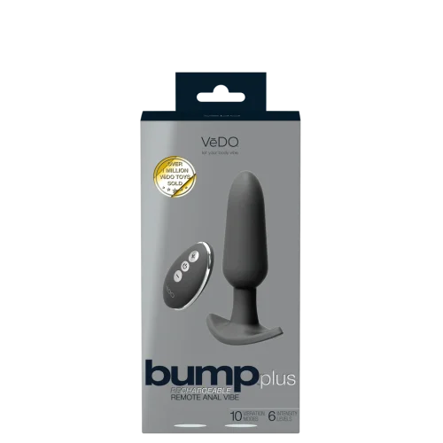 VēDO Bump plus Rechargeable Remote Anal Vibe