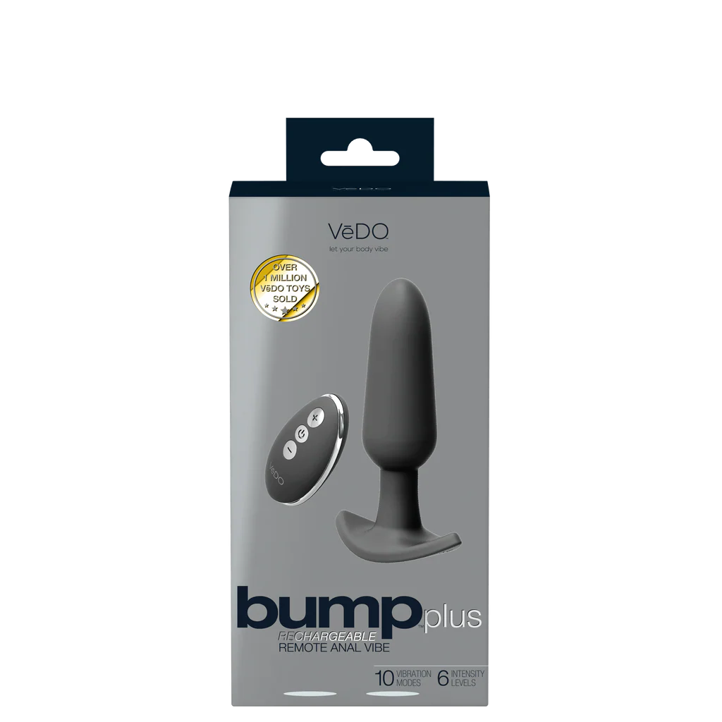 VēDO Bump plus Rechargeable Remote Anal Vibe