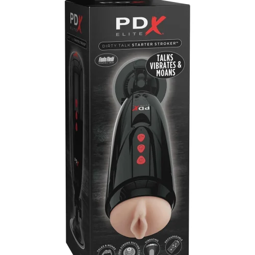 PDX Elite - Dirty Talk Starter Stroker