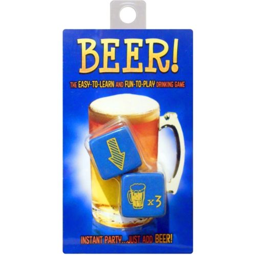 DRINKING GAMES LARGE BEER DICE