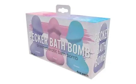 PECKER BATH BOMB