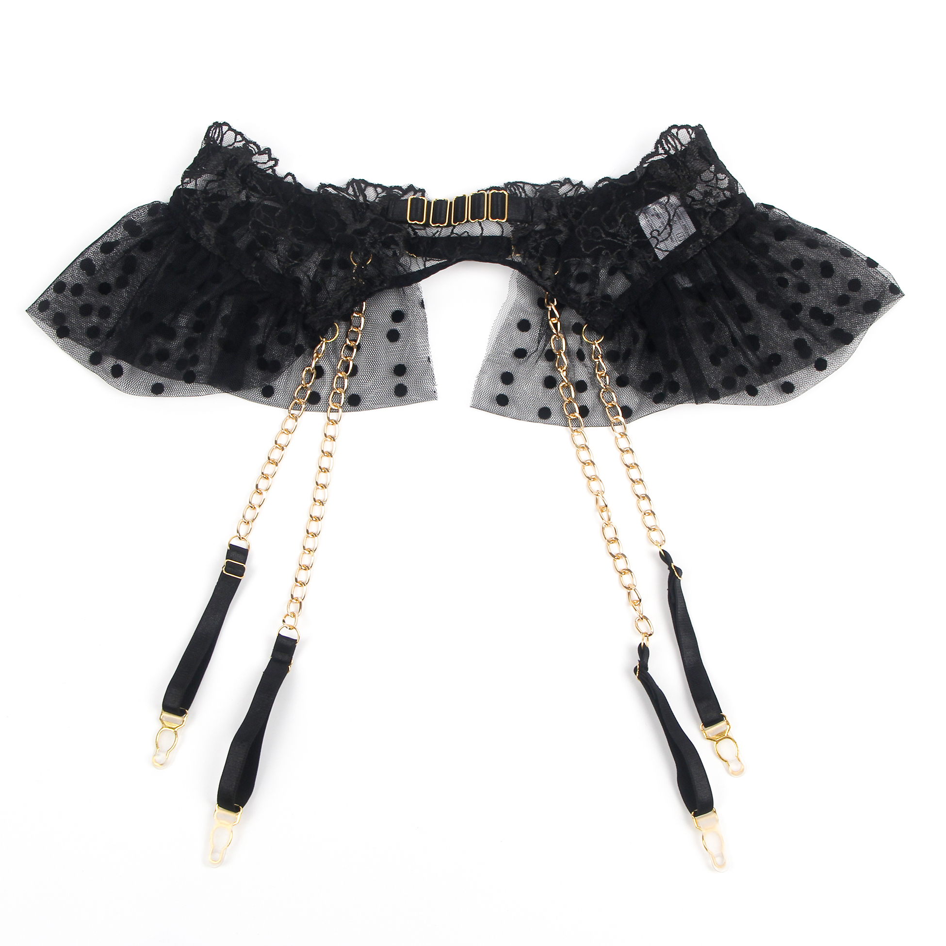 Lace Garter Bra & Panty Set – Image 4