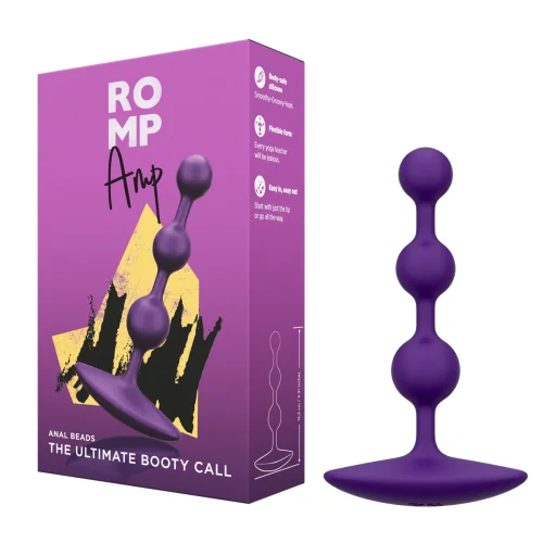 ROMP  -AMP ANAL BEADS-PURPLE